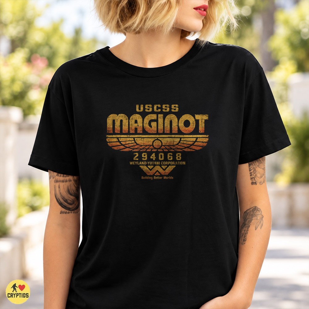 Alien Earth USCSS Maginot Weyland-Yutani Retro T-Shirt 2 Alien Earth USCSS Maginot Weyland-Yutani Retro Shirt