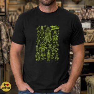 Alien Field Guide Shirt, Things From Outer Space UFO Creatures