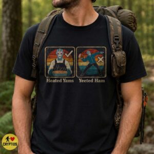 Alien Heated Yams Yeeted Ham Thanksgiving Retro 70s T-Shirt 8 Alien Heated Yams Yeeted Ham Thanksgiving Retro 70s Shirt