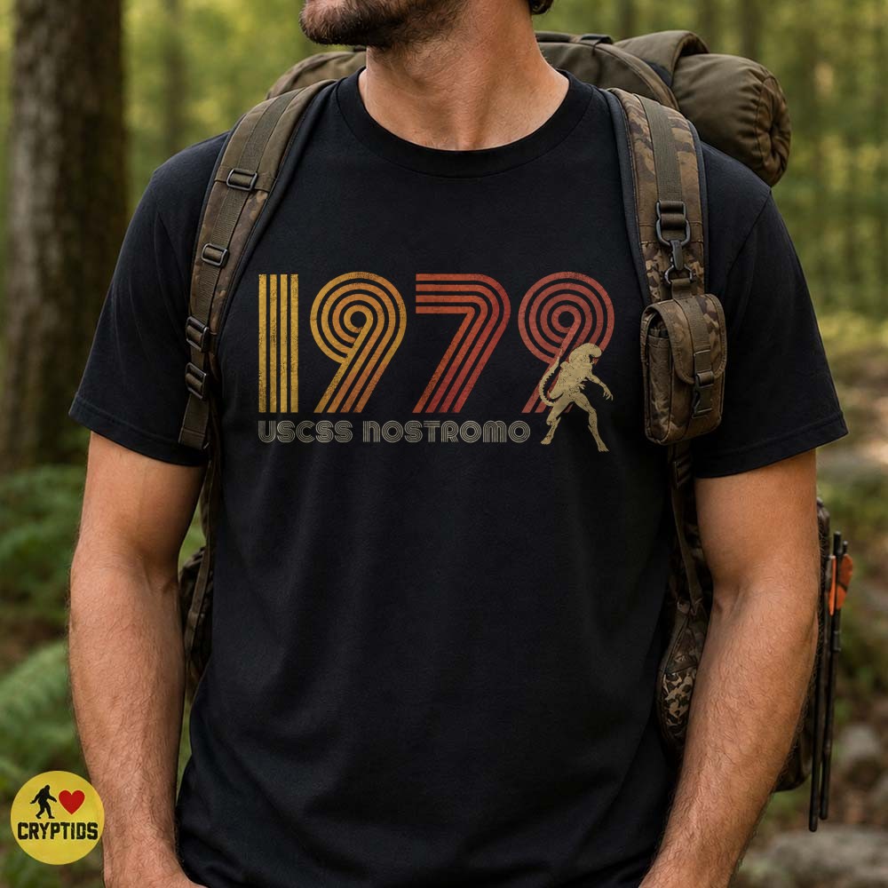 Alien Nostromo USCSS Nostromo 1979 Vintage T-Shirt 1 Alien Nostromo USCSS Nostromo 1979 Vintage Shirt
