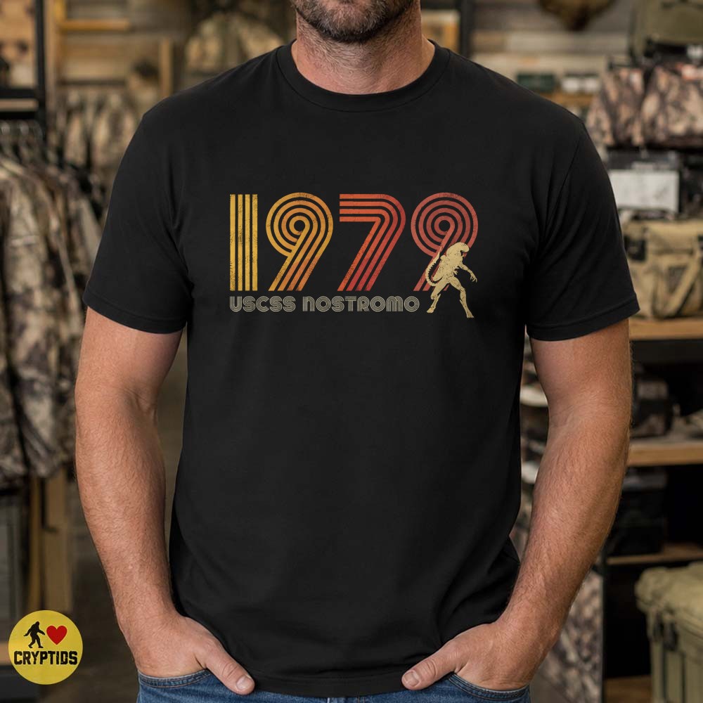 Alien Nostromo USCSS Nostromo 1979 Vintage T-Shirt 5 Alien Nostromo USCSS Nostromo 1979 Vintage Shirt