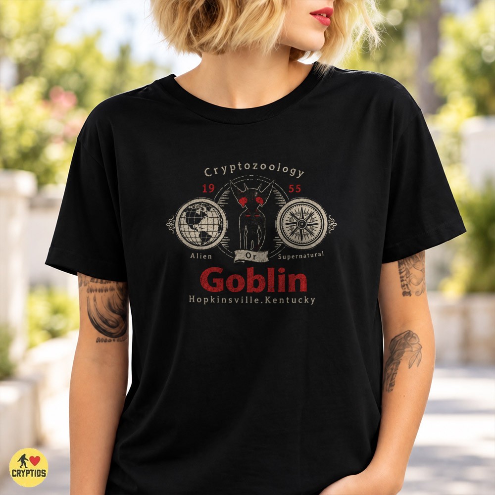 Alien or Supernatural Cryptid Hopkinsville Goblin 1955 T-Shirt 2 Alien or Supernatural Cryptid Hopkinsville Goblin 1955 Shirt