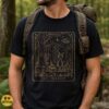 Alien Tourist UFO Vacation Shirt, The Tourist Tarot Card
