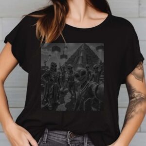 Ancient Alien Pyramid Builders Shirt, Extraterrestrial Civilization