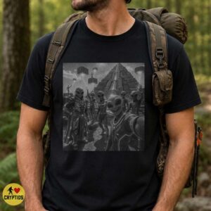 Ancient Alien Pyramid Builders Shirt, Extraterrestrial Civilization