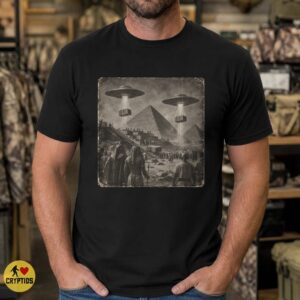 Ancient Aliens Built the Pyramids Egypt UFO Shirt