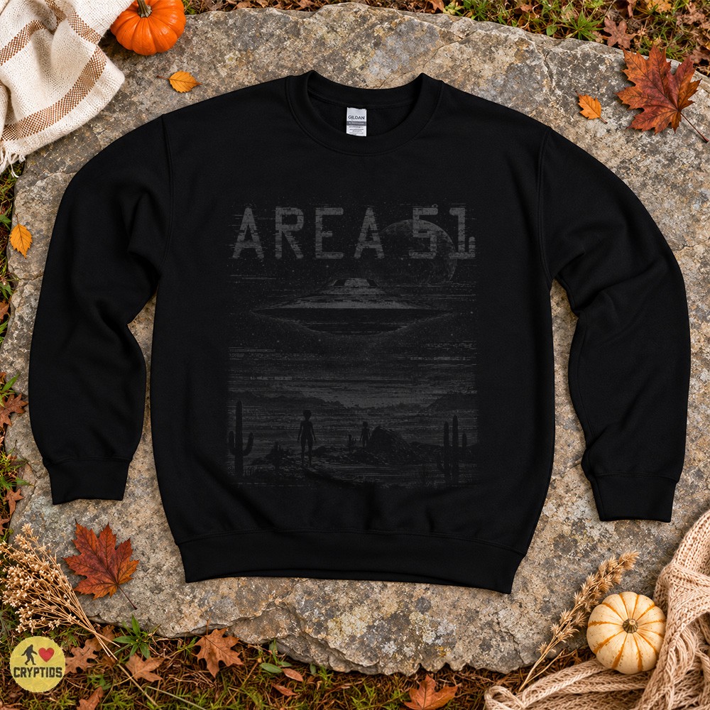 Area 51 Alien Encounter Vintage UFO Glitch T-Shirt 4 Area 51 Alien Encounter Vintage UFO Glitch Shirt