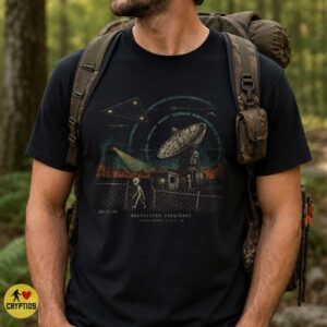 Area 51 Restricted Frequency Shirt, Nevada Alien UFO