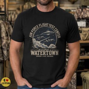 Area 51 Watertown UFO Detachment 3 Air Force Flight Test Center T-Shirt 8 Area 51 Watertown UFO Detachment 3 Air Force Flight Test Center Shirt