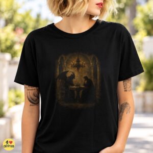 Baphomet Devil’s Bargain Dark Academia Occult Demon T-Shirt 5 Baphomet Devil’s Bargain Dark Academia Occult Demon Shirt