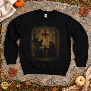 Baphomet Devil’s Bargain Dark Academia Occult Demon T-Shirt 7 Baphomet Devil’s Bargain Dark Academia Occult Demon Shirt