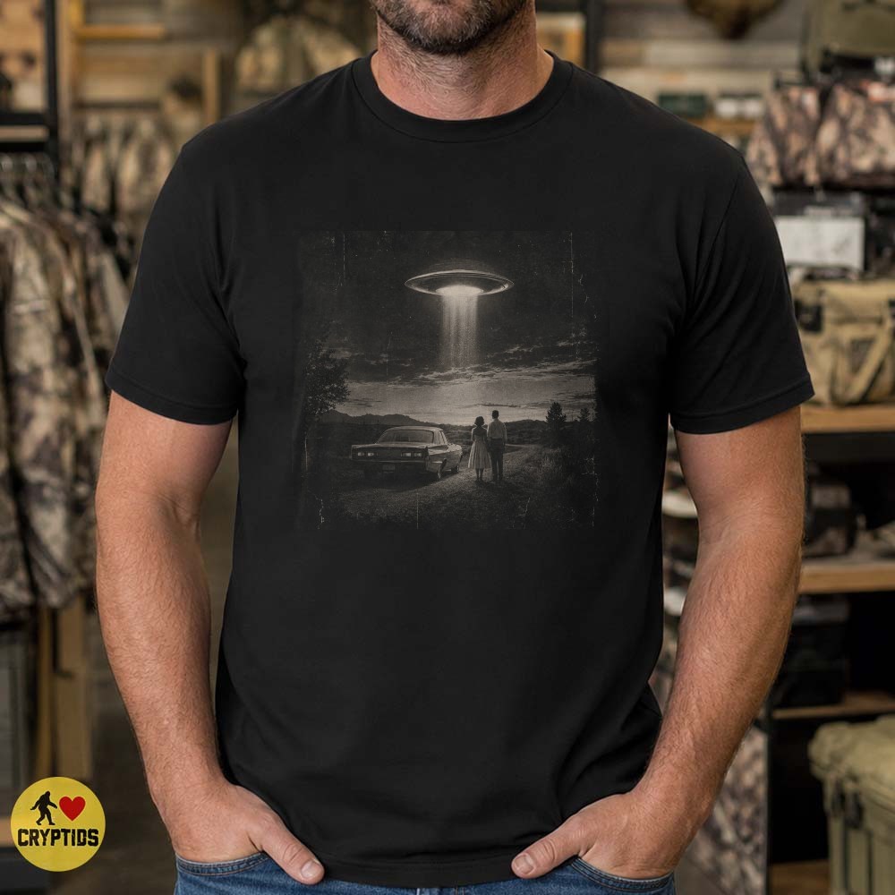 Betty and Barney Hill UFO Encounter T-Shirt, 1961 New Hampshire 4 Betty and Barney Hill UFO Encounter Shirt, 1961 New Hampshire