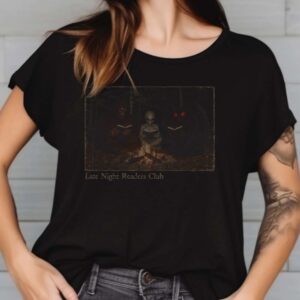Bigfoot Mothman & Alien Late Night Readers Club T-Shirt 6 Bigfoot Mothman & Alien Late Night Readers Club Shirt