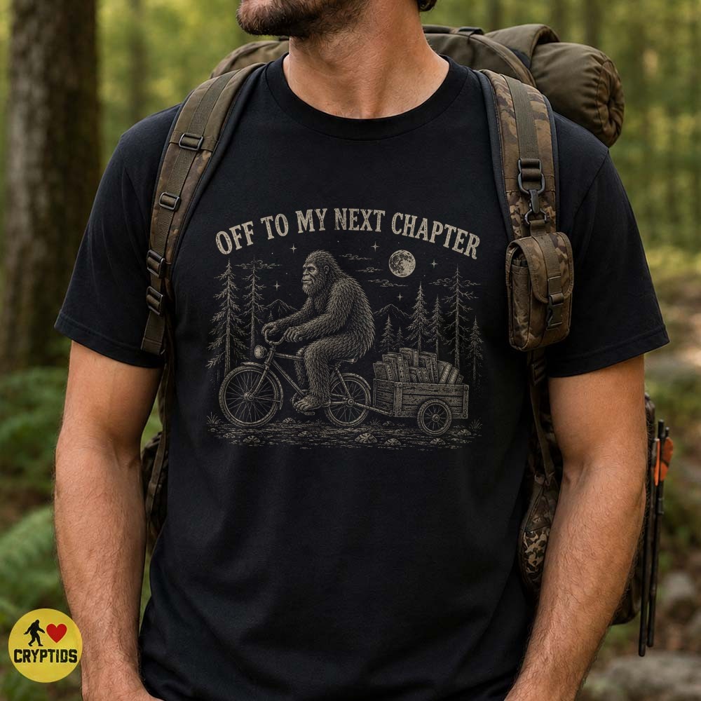 Bigfoot Off to My Next Chapter Book Lover T-Shirt 4 Bigfoot Off to My Next Chapter Book Lover Shirt