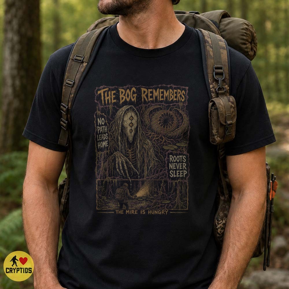 Bog Monster The Bog Remembers Swamp Creature Folk Horror T-Shirt 5 Bog Monster The Bog Remembers Swamp Creature Folk Horror Shirt