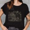 Cowboy UFO Vintage Western Alien Encounter Shirt