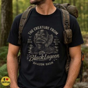 Creature from the Black Lagoon 1954 Amazon Basin T-Shirt 8 Creature from the Black Lagoon 1954 Amazon Basin Shirt