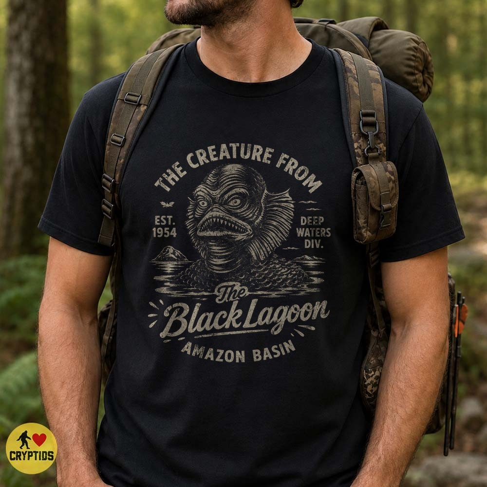 Creature from the Black Lagoon 1954 Amazon Basin T-Shirt 4 Creature from the Black Lagoon 1954 Amazon Basin Shirt