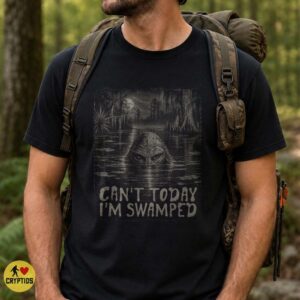Creature from the Black Lagoon Can’t Today I’m Swamped Shirt