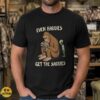 Even Baddies Get the Saddies Funny Bigfoot Alien Raccoon Melancholy Shirt