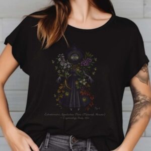 Flatwoods Monster Botanical Study T-Shirt, 1952 Appalachian Cryptid 6 Flatwoods Monster Botanical Study Shirt, 1952 Appalachian Cryptid