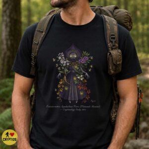 Flatwoods Monster Botanical Study Shirt, 1952 Appalachian Cryptid