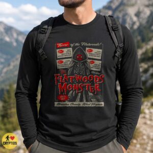 Flatwoods Monster Terror of the Flatwoods Shirt, Vintage B-Movie Horror