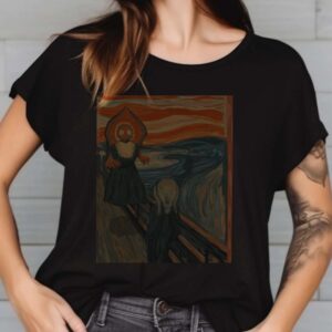Flatwoods Monster The Scream T-Shirt Edvard Munch Inspired 6 Flatwoods Monster The Scream Shirt Edvard Munch Inspired