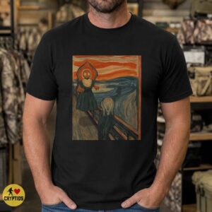 Flatwoods Monster The Scream Shirt Edvard Munch Inspired