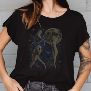 Fresno Nightcrawler Full Moon T-Shirt, California Cryptid 6 Fresno Nightcrawler Full Moon Shirt, California Cryptid