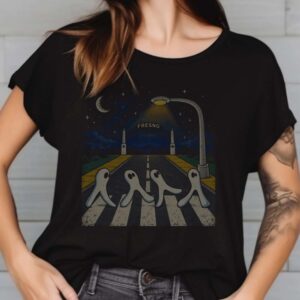 Fresno Nightcrawler Walking Retro Abbey Road Shirt