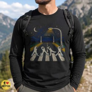 Fresno Nightcrawler Walking Retro Abbey Road Shirt