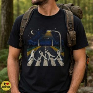 Fresno Nightcrawler Walking Retro Abbey Road Shirt