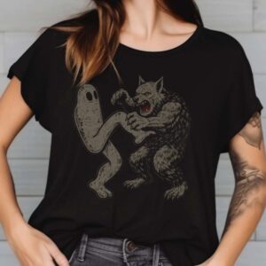 Fresno Nightcrawler With Werewolf Funny Shirt