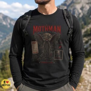 Funny Raccoon Face Mothman Silver Bridge 1966 Shirt