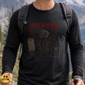 Funny Raccoon Face Mothman Silver Bridge 1966 Shirt