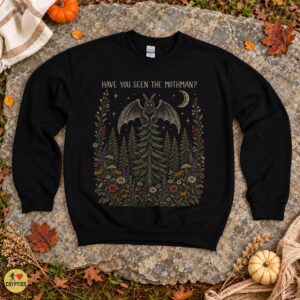 Have You Seen the Mothman Wildflowers T-Shirt 7 Have You Seen the Mothman Wildflowers Shirt