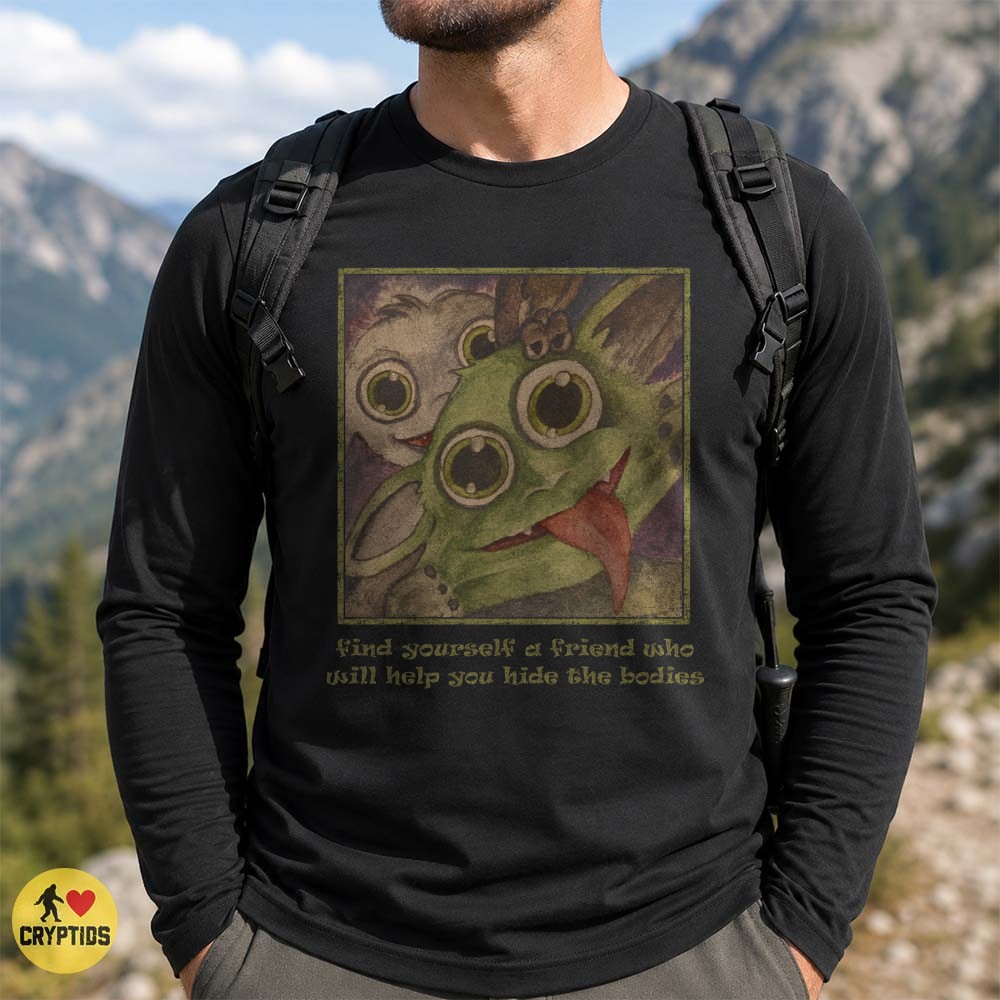 Hopkinsville Goblins Help Hide the Bodies Funny T-Shirt 3 Hopkinsville Goblins Help Hide the Bodies Funny Shirt