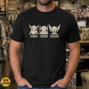 Hopkinsville Goblins See No Evil Hear No Evil Speak No Evil Shirt
