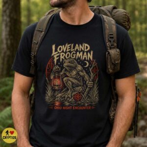 Horror Loveland Frogman Ohio Night Encounter Shirt
