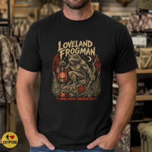 Horror Loveland Frogman Ohio Night Encounter Shirt