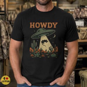 Howdy Armadillo UFO Abduction T-Shirt 9 Howdy Armadillo UFO Abduction Shirt