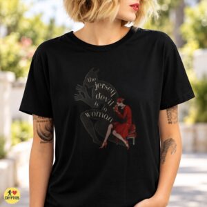 Jersey Devil Is a Woman Dark Fashion Horror Shirt
