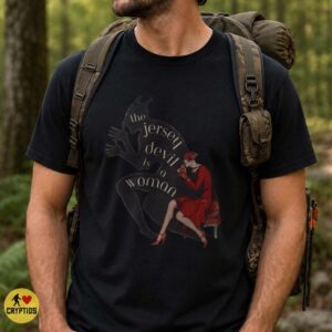 Jersey Devil Is a Woman Dark Fashion Horror Shirt