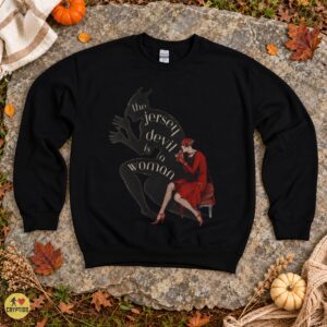 Jersey Devil Is a Woman Dark Fashion Horror Shirt