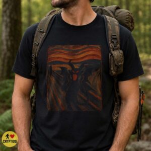 Jersey Devil The Scream Horror Art Shirt