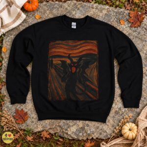 Jersey Devil The Scream Horror Art Shirt