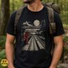 Jersey Devil Train Station Vintage Noir Urban Gothic Shirt