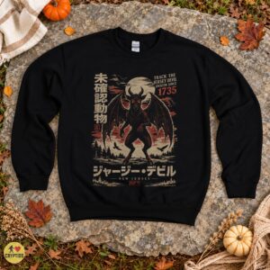 Jersey Devil Unseen Since 1735 Japanese Vintage Shirt