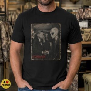 JFK Alien Conspiracy Classified UFO Encounter Shirt